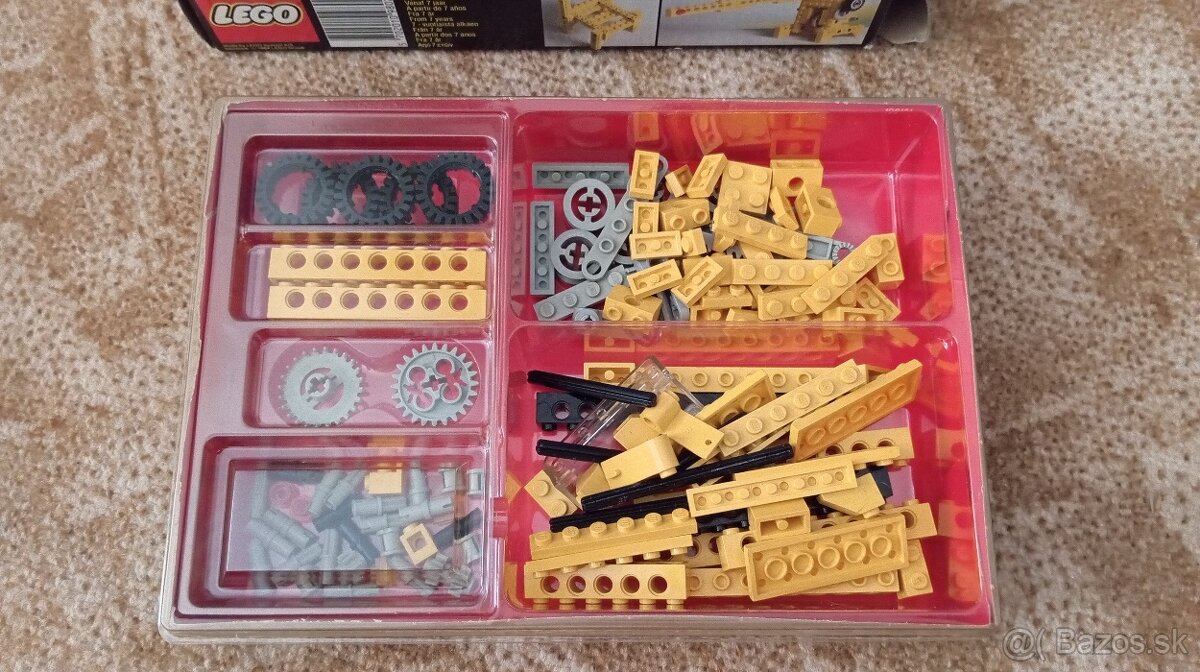 Zberateľské retro LEGO Technic 8020 – Universal Set (1984) - 6