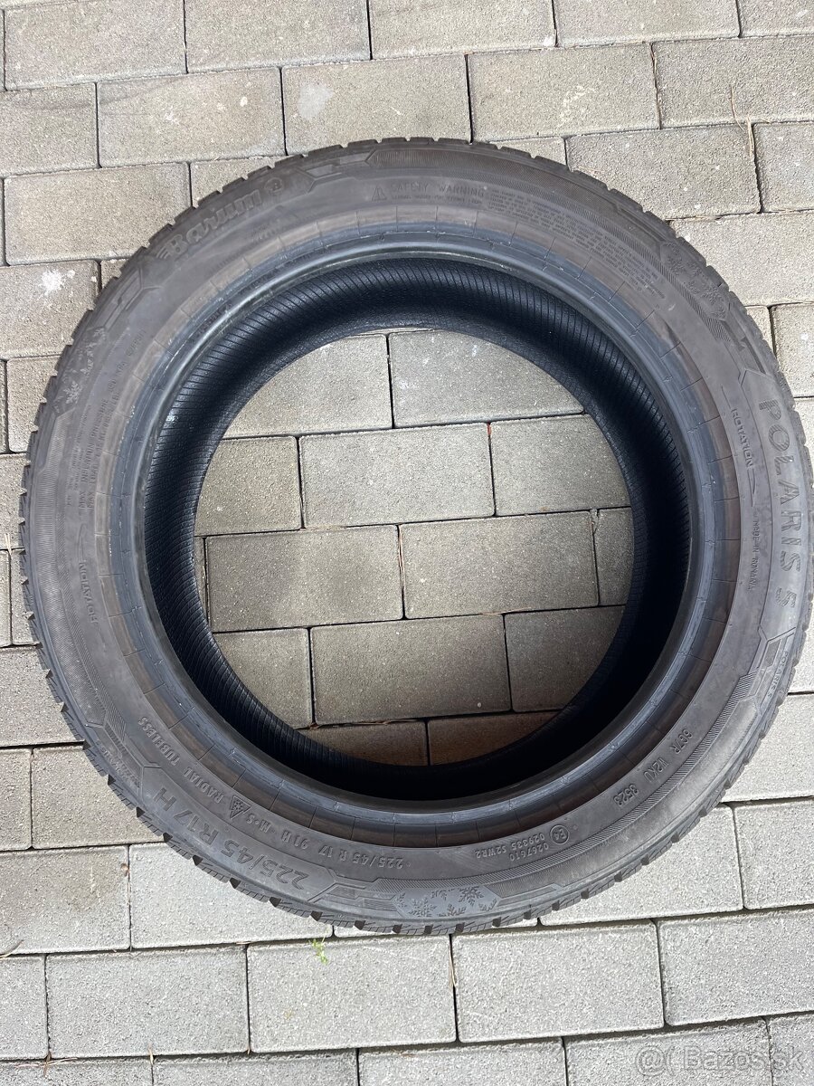 Zimné pneu 225/45 R17 Barum Polaris 4ks - 6