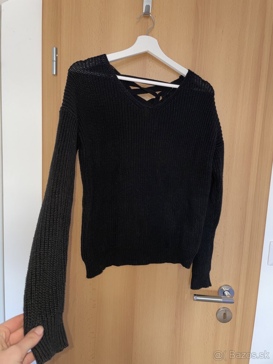 Čierny sveter Orsay - 6
