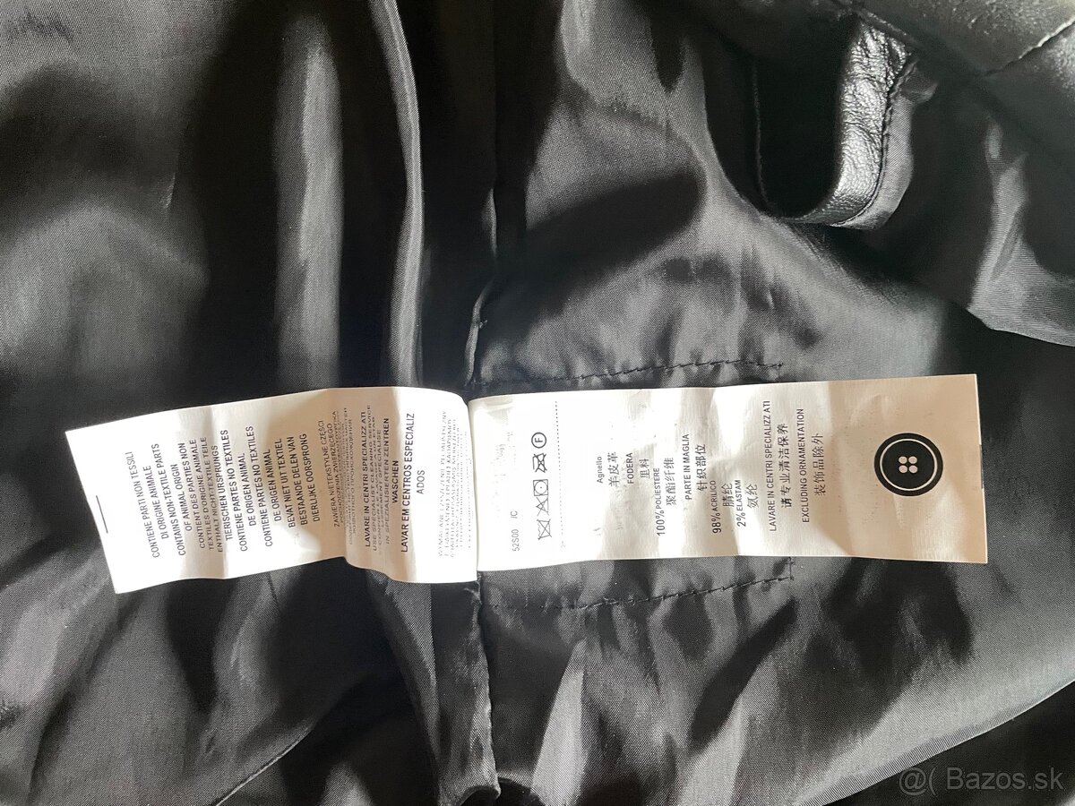 Pánska kožená bunda Trussardi - 6