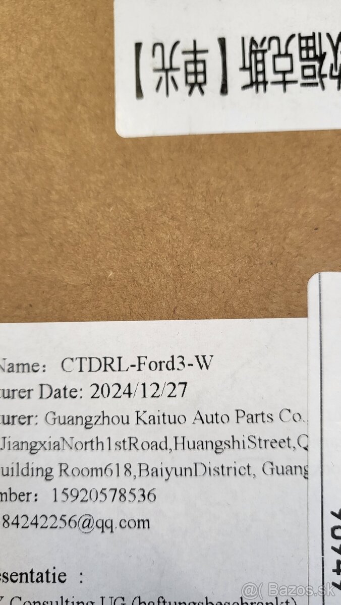 FORD FOCUS MK3 III 2010-2014 DENNÉ SVIETENIE DRL LED 14W - 6