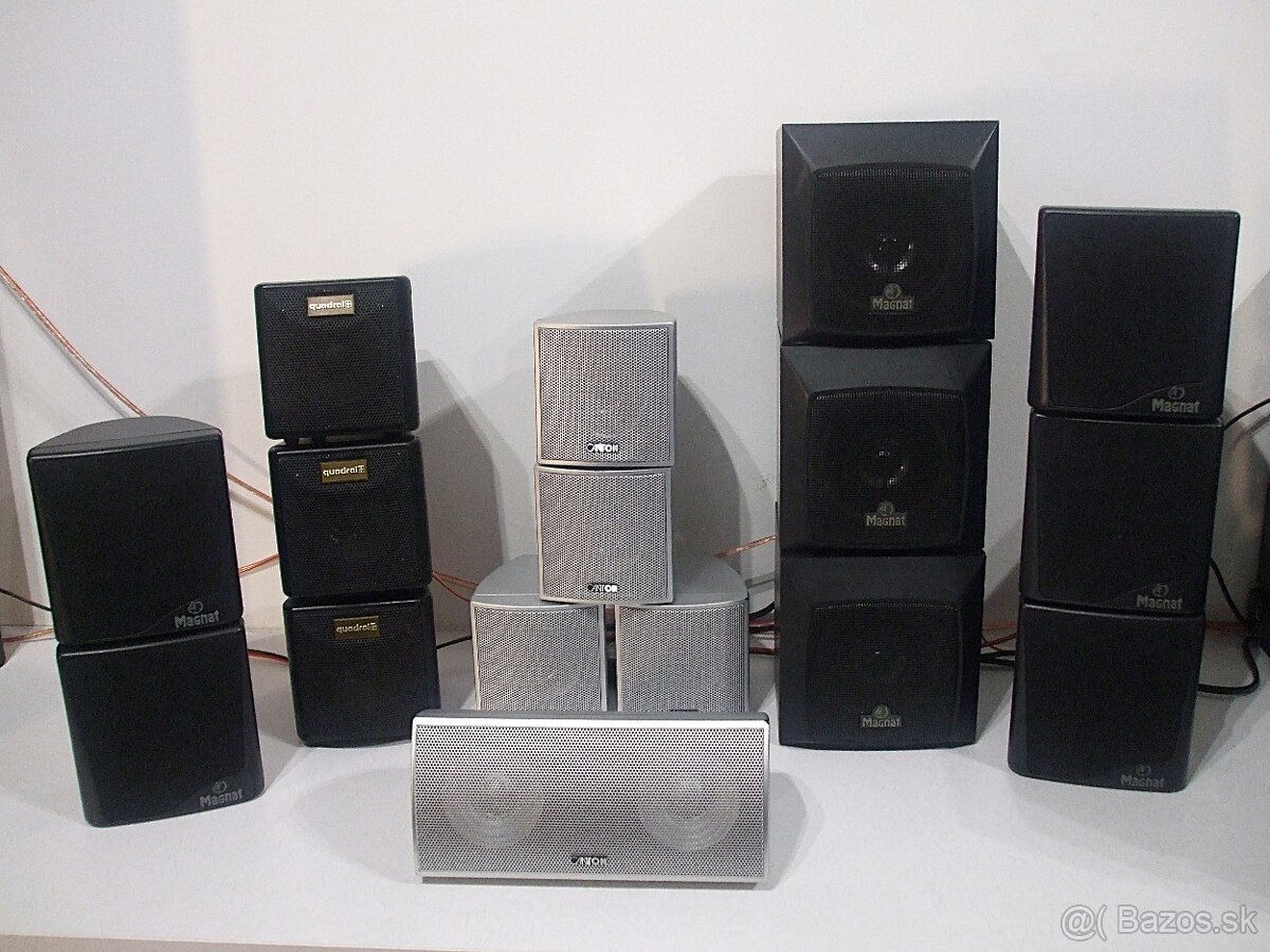 HiFi SATELITNE repro MAGNAT, CANTON, QUADRAL 2-PASMOVE, AB10 - 6