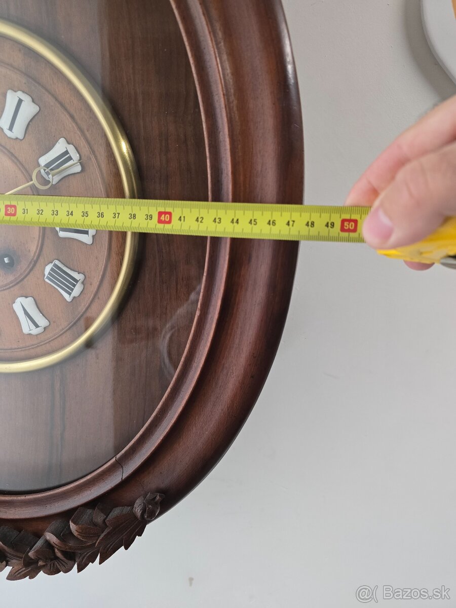 Krasne drevene hodiny Napoleon - 6