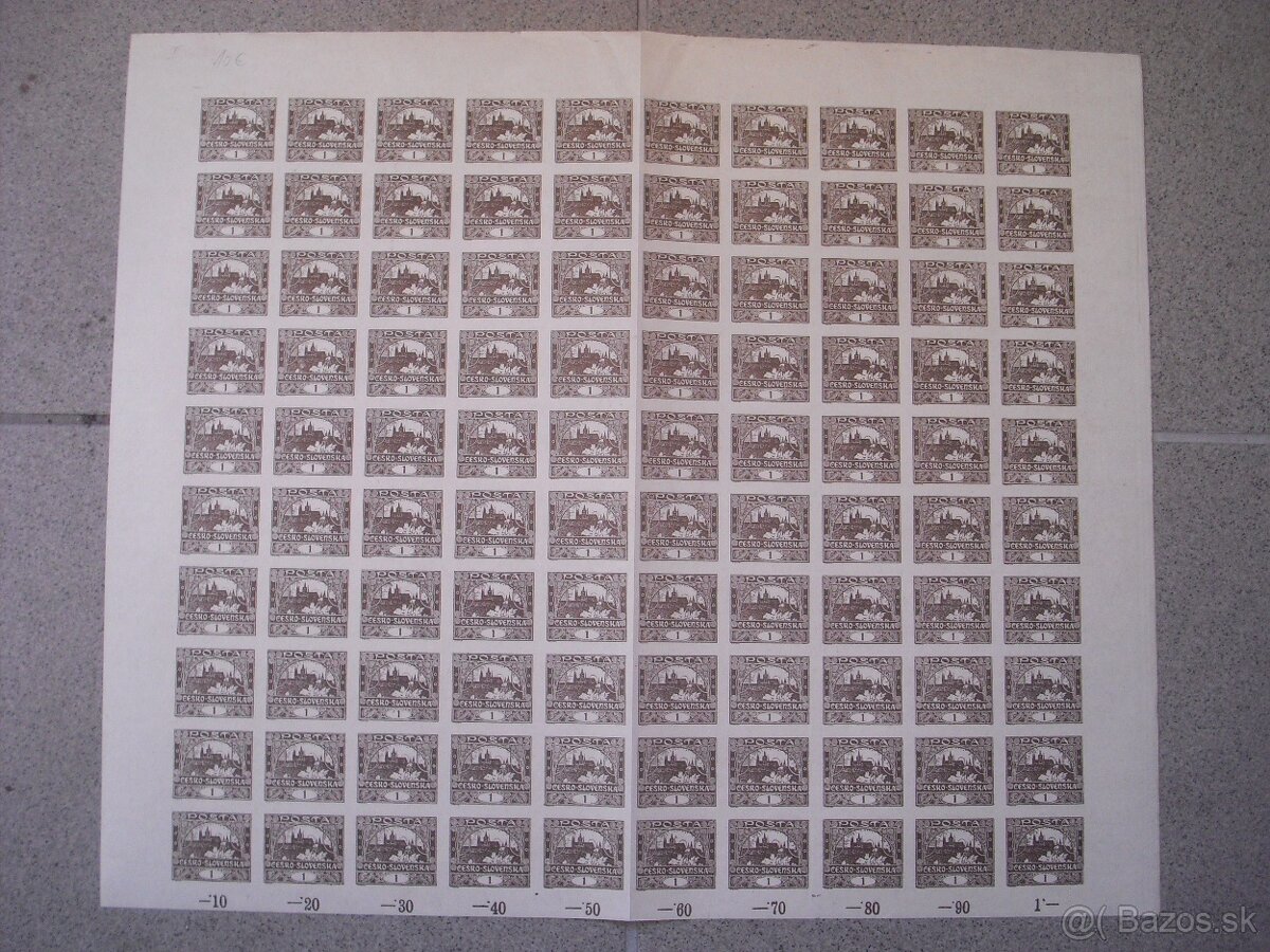 predam Postove Archy CSR 1918 1919 + Alfons Mucha - 6