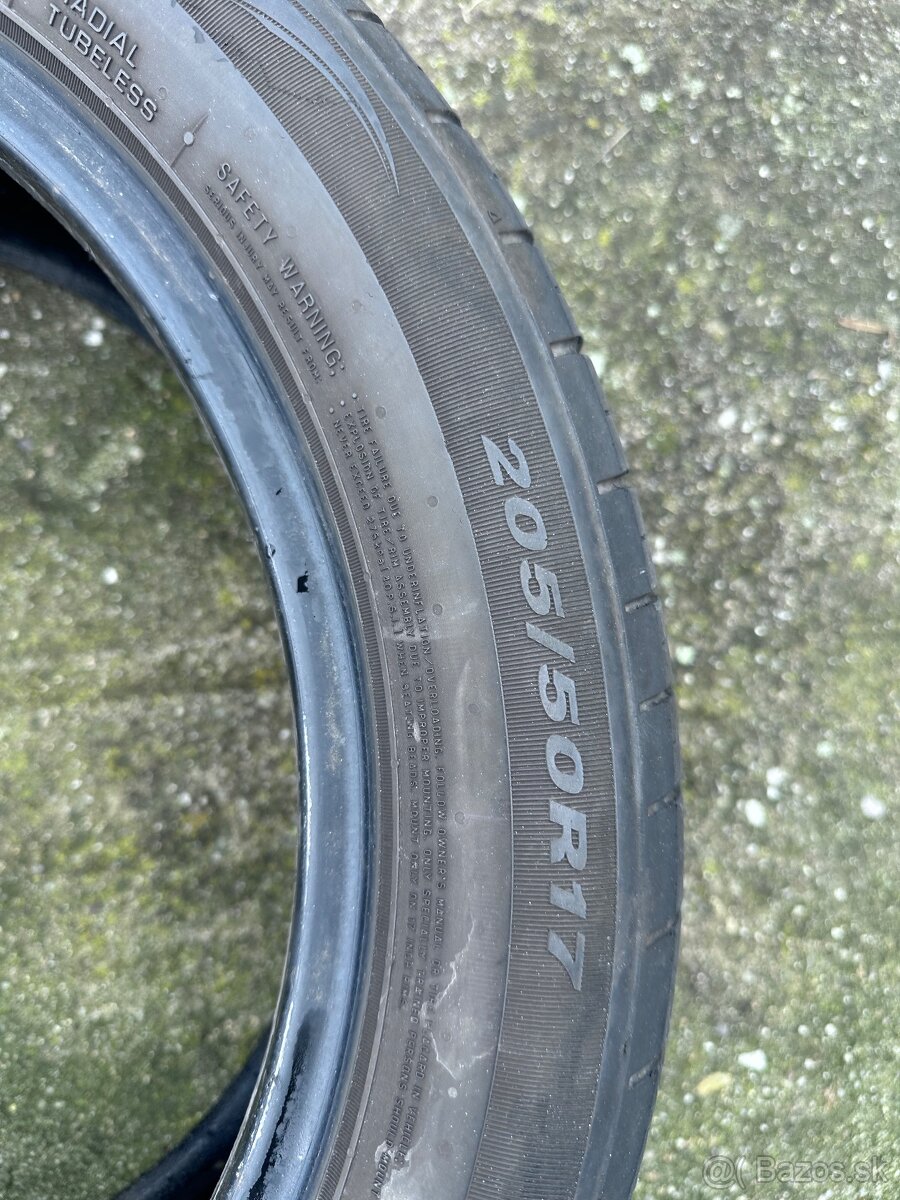 Predam letnu sadu NEXEN 205/50R17 - 6