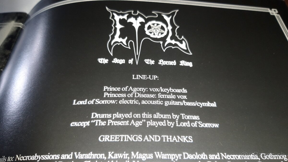 EVOL the saga ... LP black verzia - 6