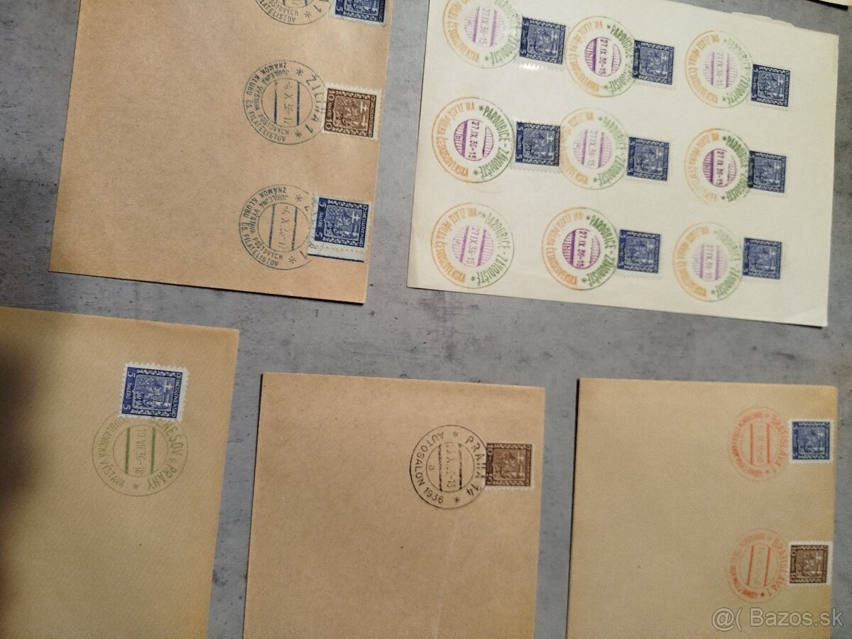 1. ČSR - príležitostné pečiatky - 6