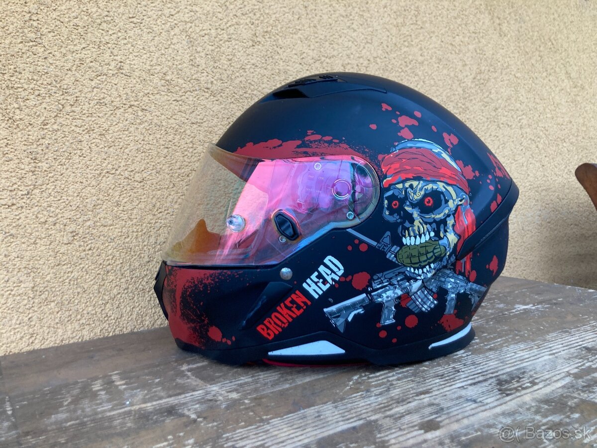 Moto helma Shiro SH-890 , vel. M - 6