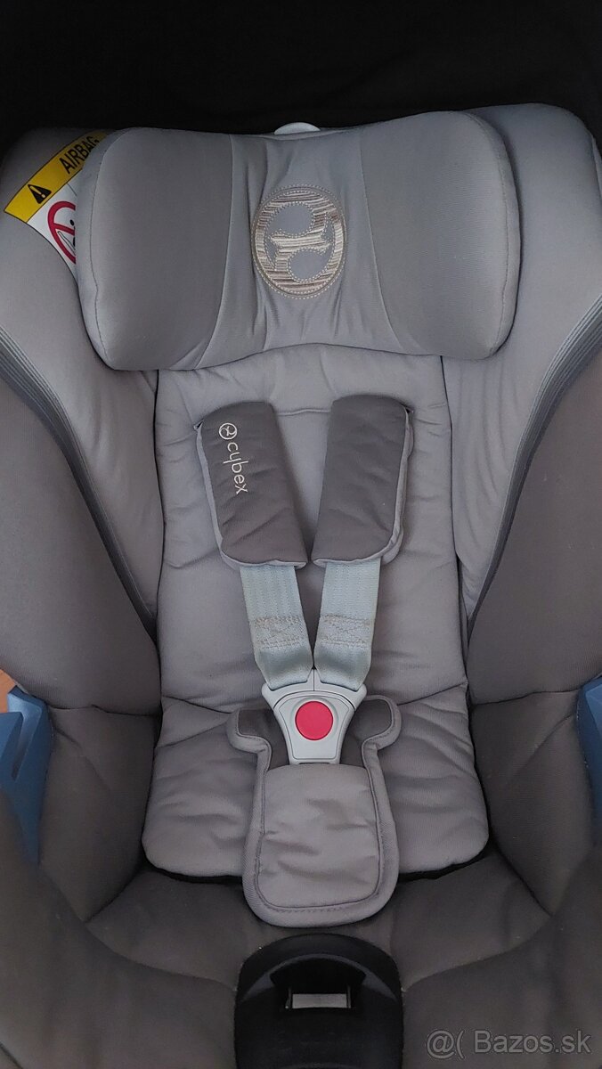 Vajíčko CYBEX ATON 5 + základňa BASE 2 + adaptéry na kočík - 6