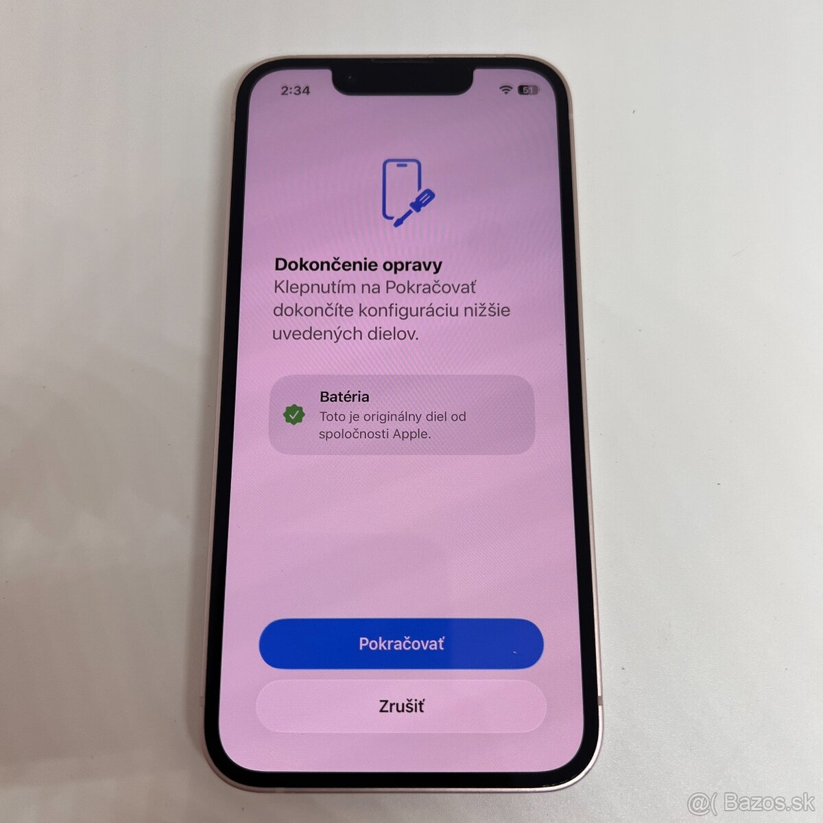 IPHONE 13 MINI PINK 128GB ZÁRUKA - VEĽMI DOBRÝ STAV - 6