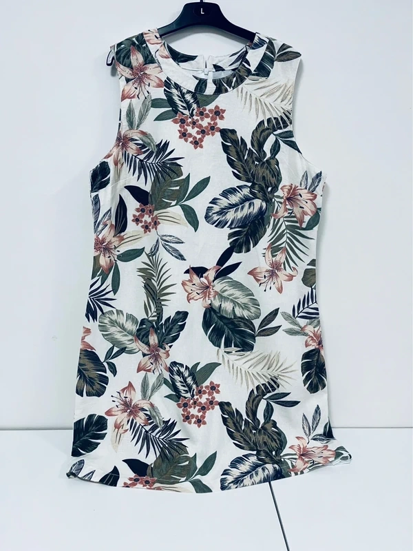 🌿 LETNÉ KVETINOVÉ ŠATY S ĽANOM – SVIEŽOSŤ A ŠTÝL 🌸 - 6