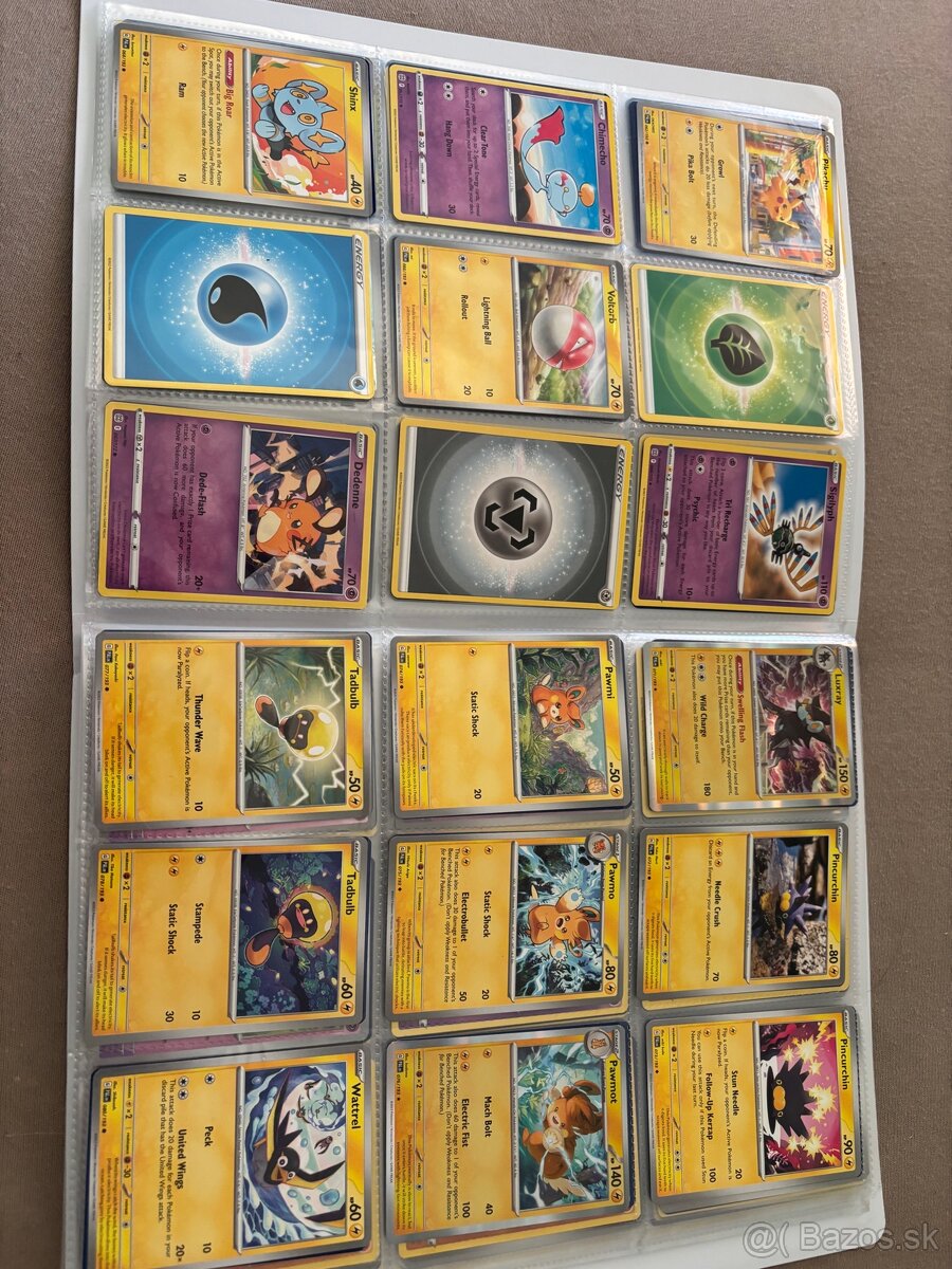 Pokémon karty s albumom - 6