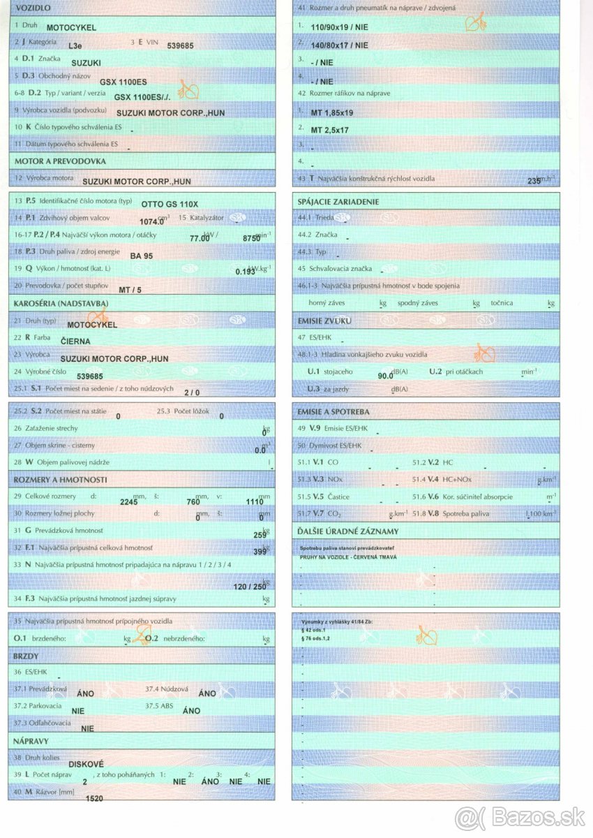 Suzuki GSX 1100 ES - 6