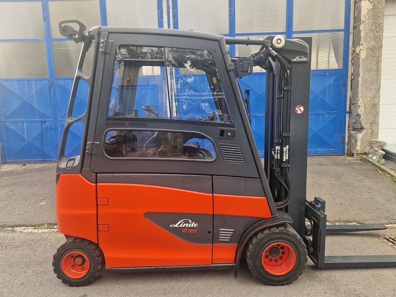 LINDE E35HL, bateriový pohon, DUPLEX, r.v.2014 - 6