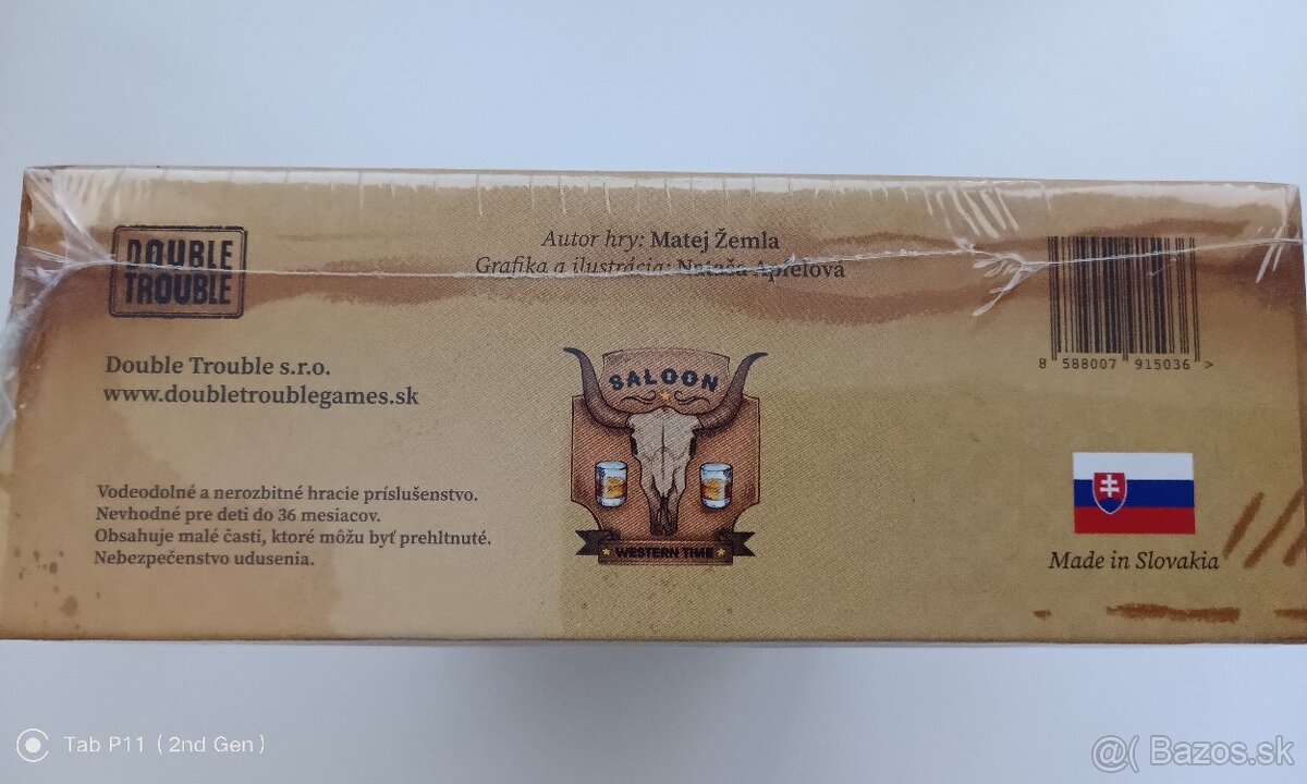 Spoločenská hra Western time: Saloon - 6