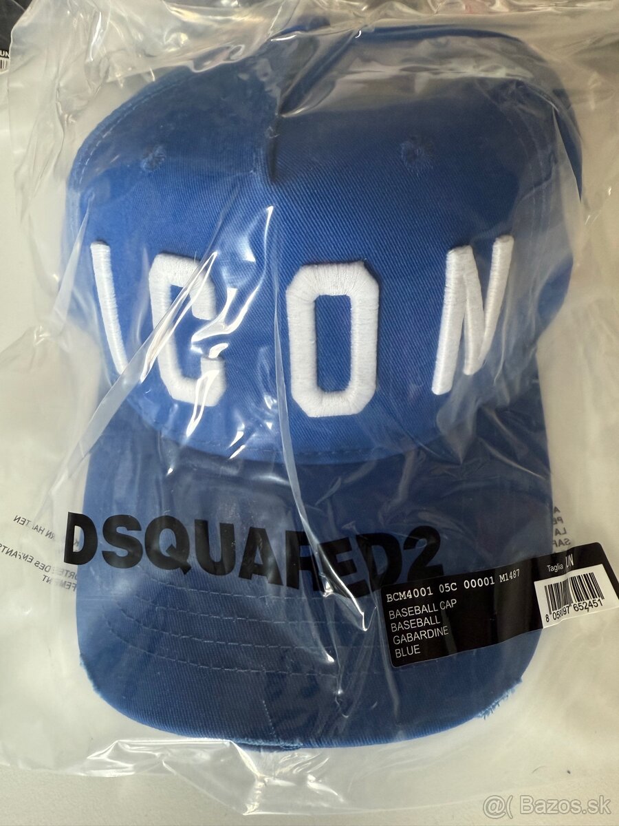 DSQUARED2 ICON , šiltovka, nová, originál,č.3 - 6