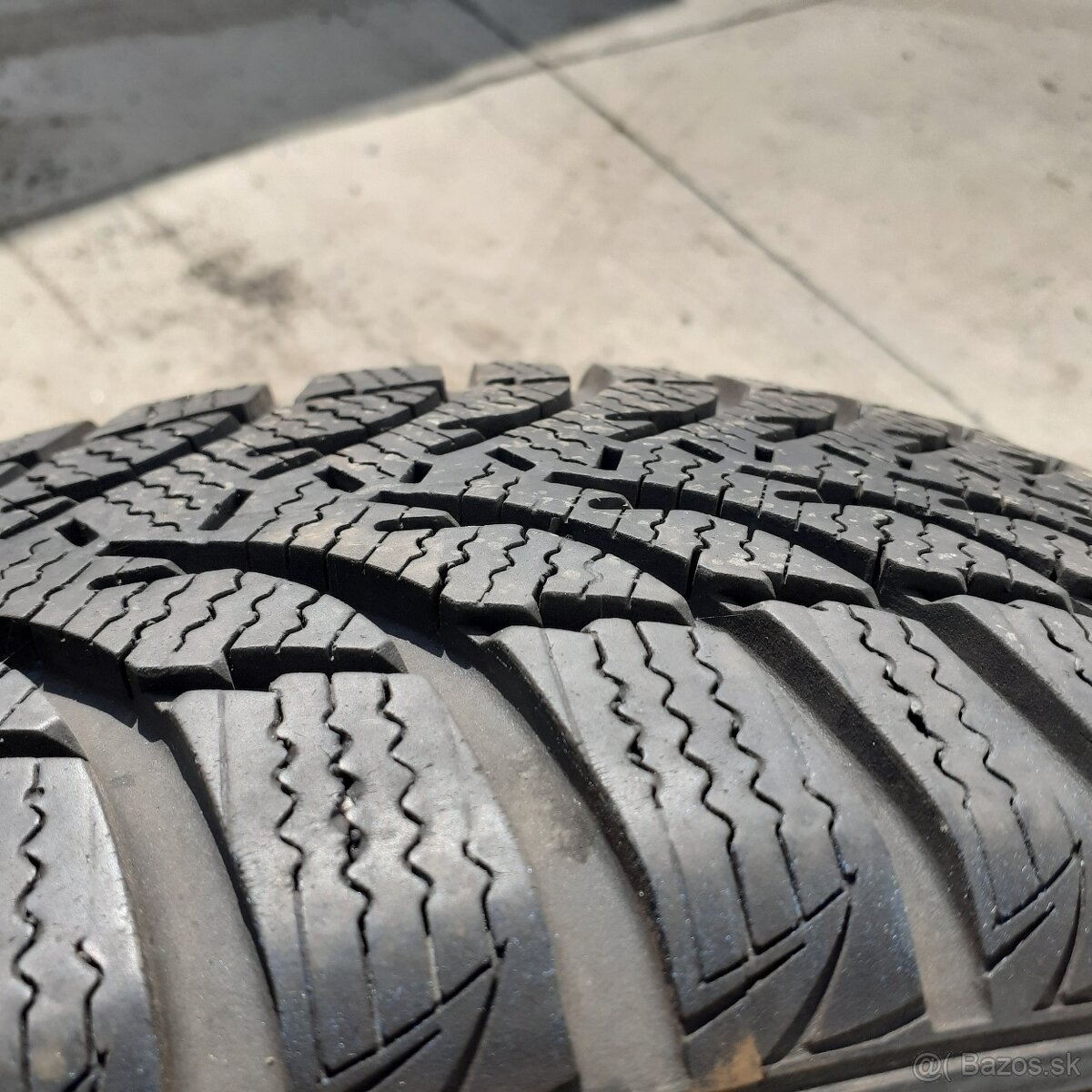 Zimné pneumatiky 195/60 R16 na plechových diskoch - 6