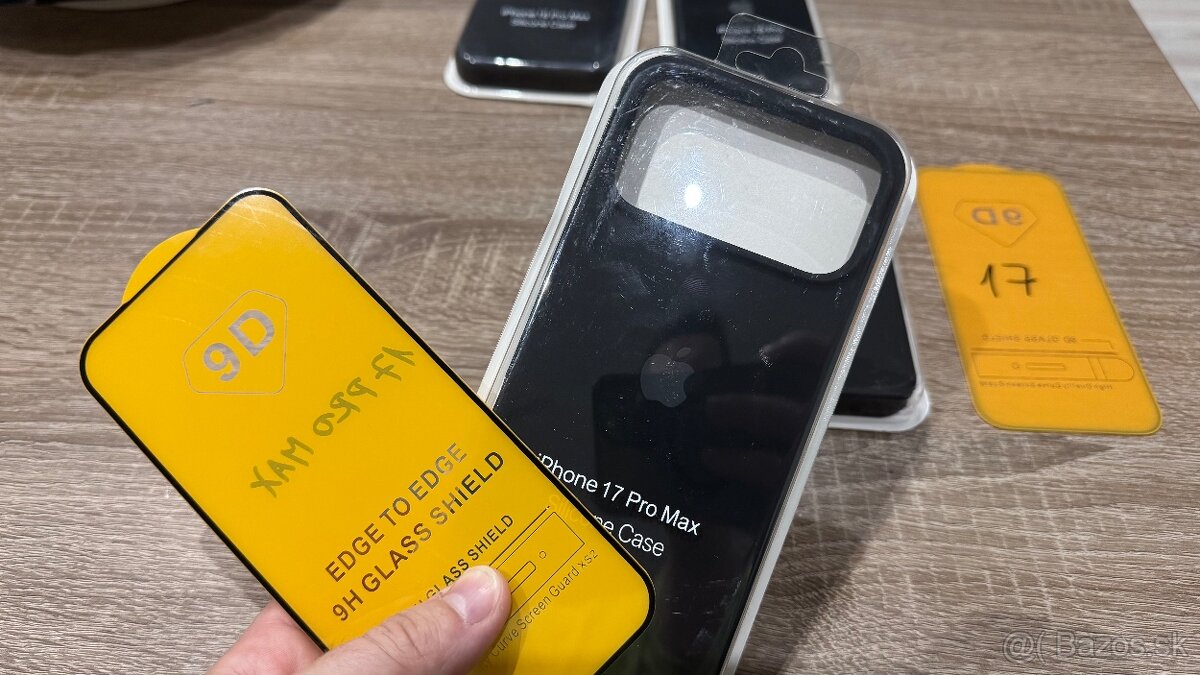 Kryt iPhone 17 / Pro / Max + ochranné sklo - 6