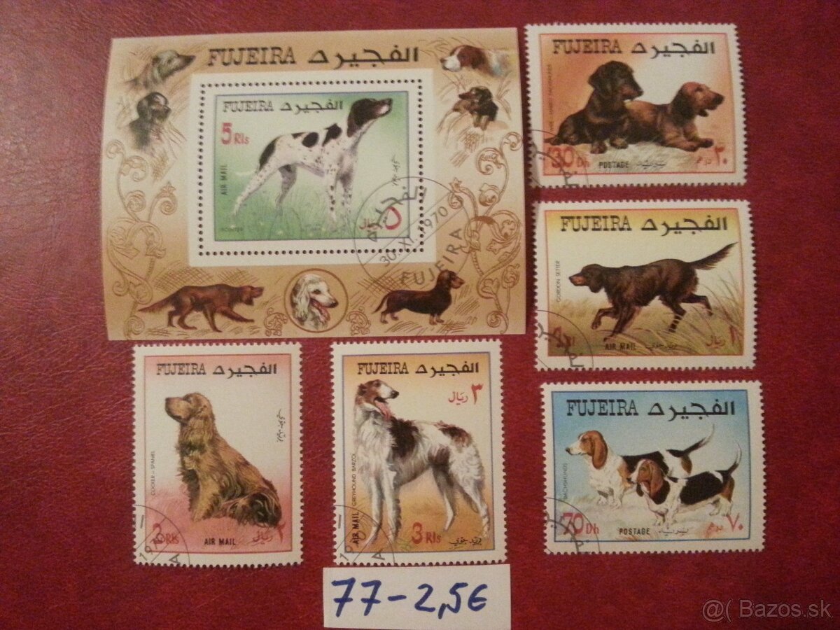 Postove znamky fauna - 6