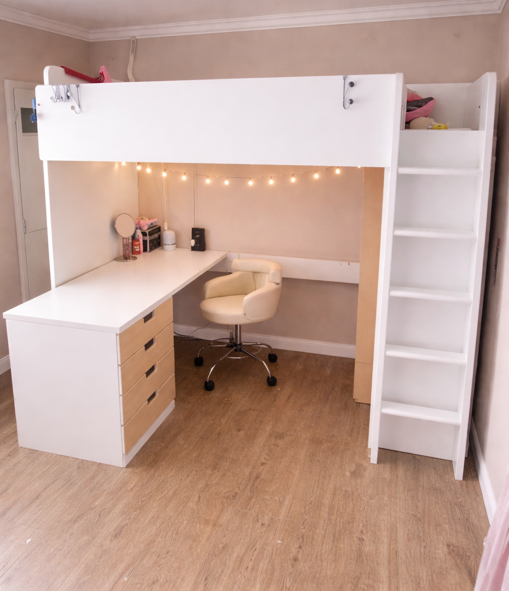 Vysoká posteľ 3v1 Smastad Ikea - 6