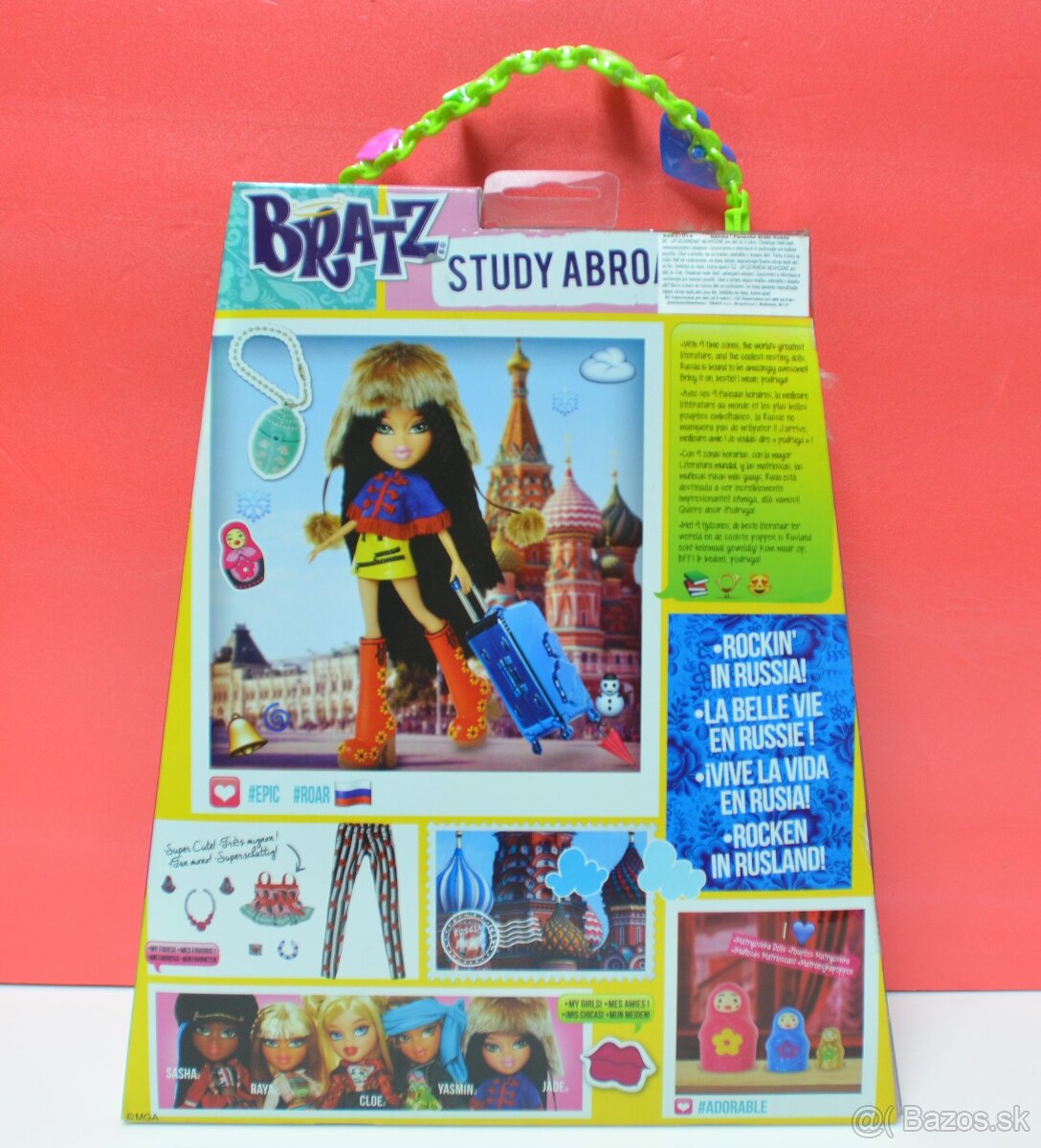 Bratz Barbie bábiky Jade, Cloe - 6