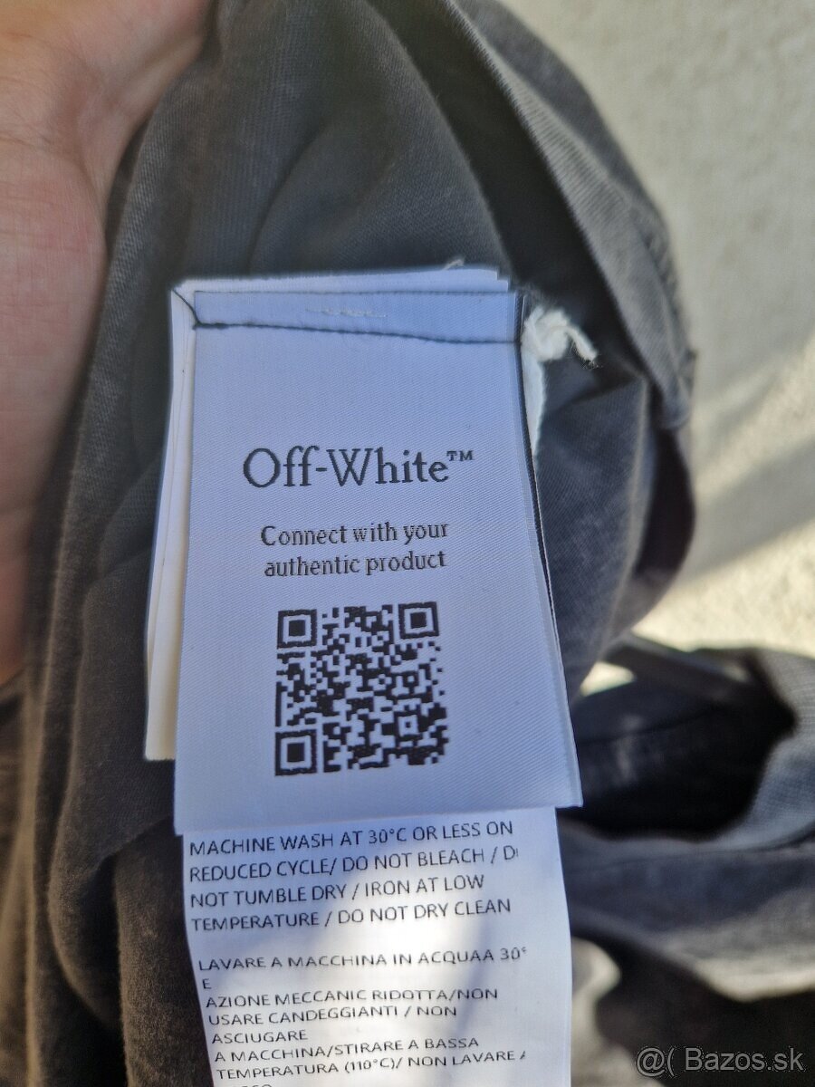 OFF WHITE VIRGIL ABLOH - unisex tričko - 6