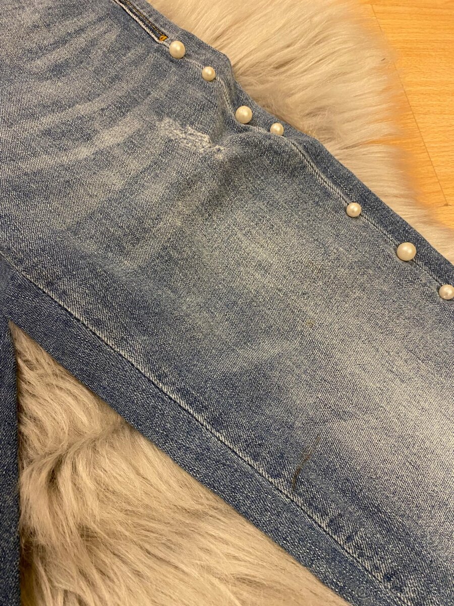 Dámske rifle Zara + 2x top Bershka a Zara grátis - 6