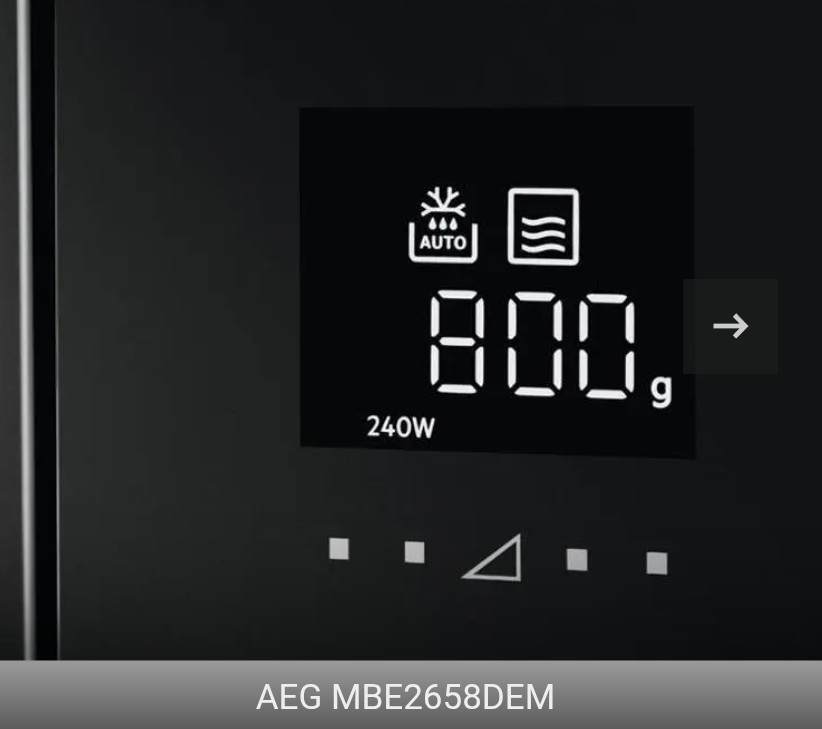 Vstavaná mikrovlnná rúra s grilom AEG. - 6