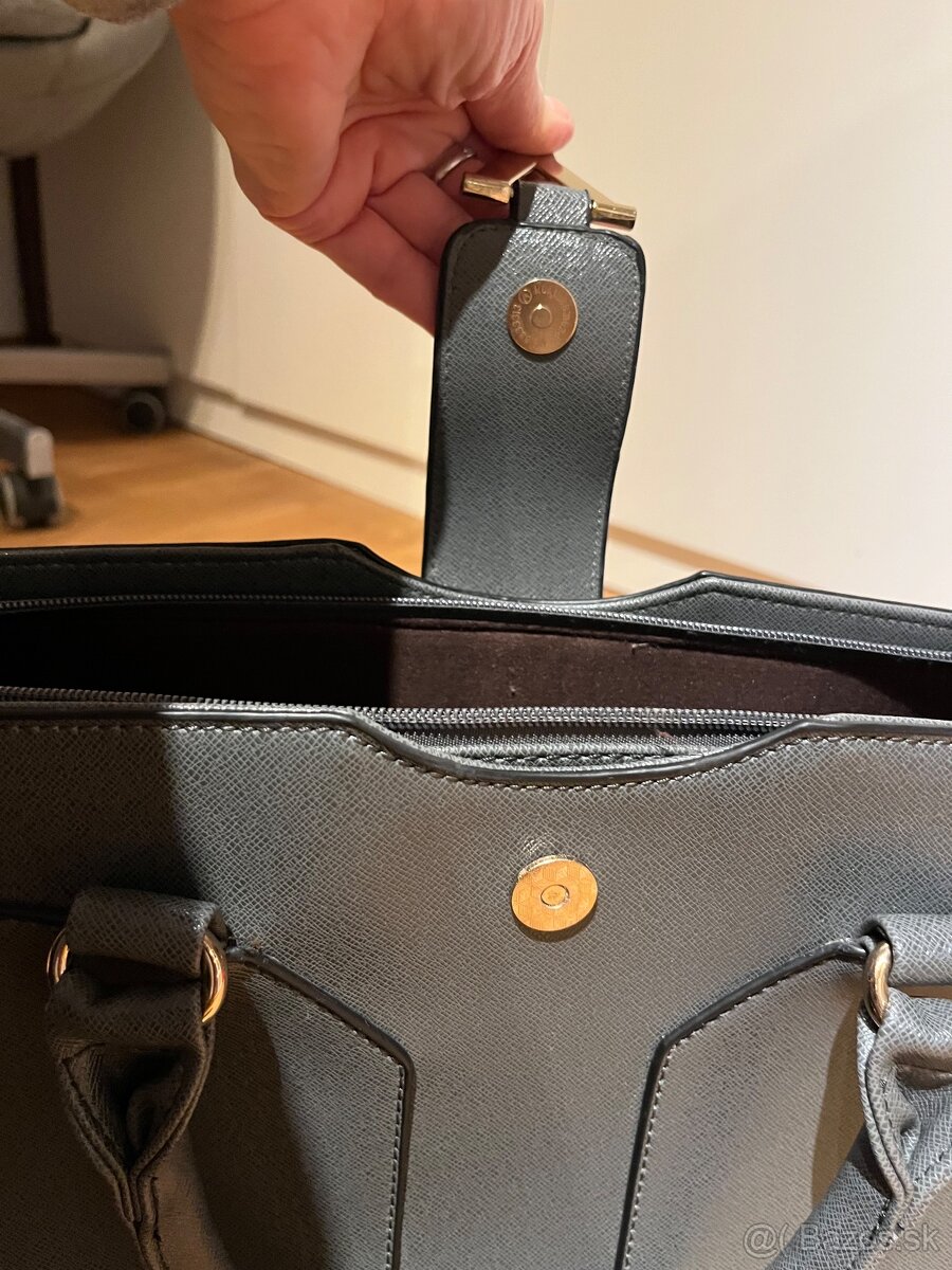 Siva elegantná kabelka - 6