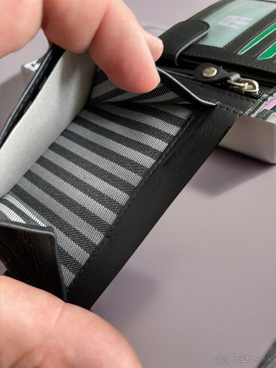 Pánska kožená peňaženka. - 6
