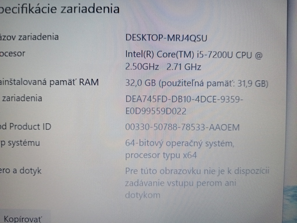 HP elitebook 840 G4 / Intel core i5 / 32gb ram / 256gb ssd- - 6