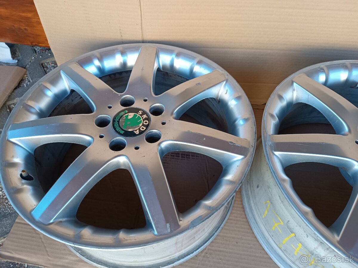 Disky hliníkové 17 - 5X112x17 - 6