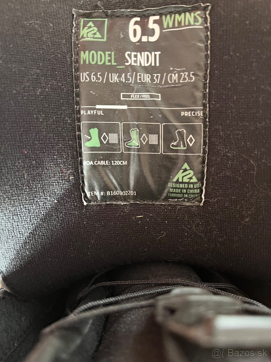 Snowboardové topanky K2 - 6