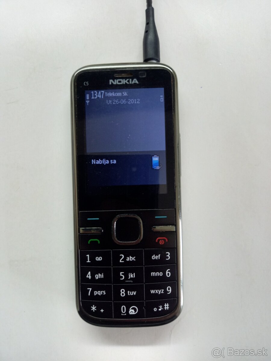 NOKIA C5-00 5 Megapixel Celá Čierna - 6