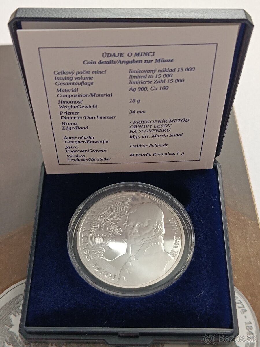 10€ Proof mince na predaj - 6