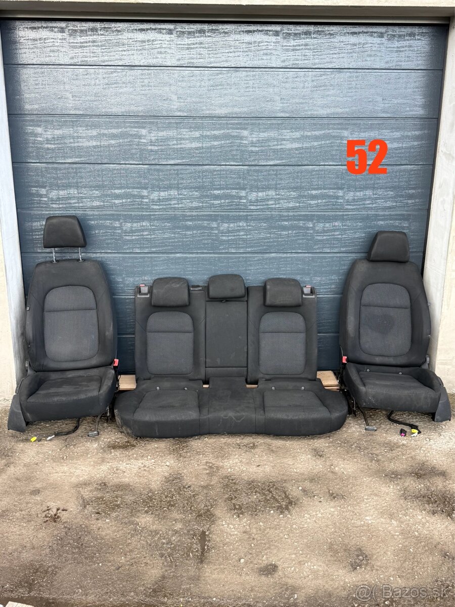 Predám sedadla Škoda Superb 2 Sedan kombi kožené látkové atd - 6