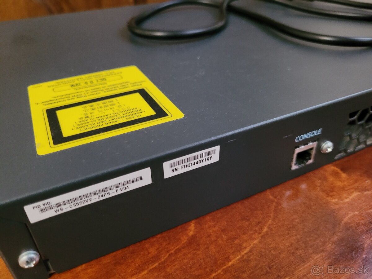 Predám Cisco Switch C3560V2-24PS-E - 6
