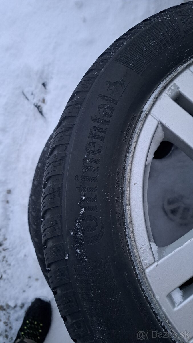 Original alu disky vw 5x112 R16-Speedline - 6