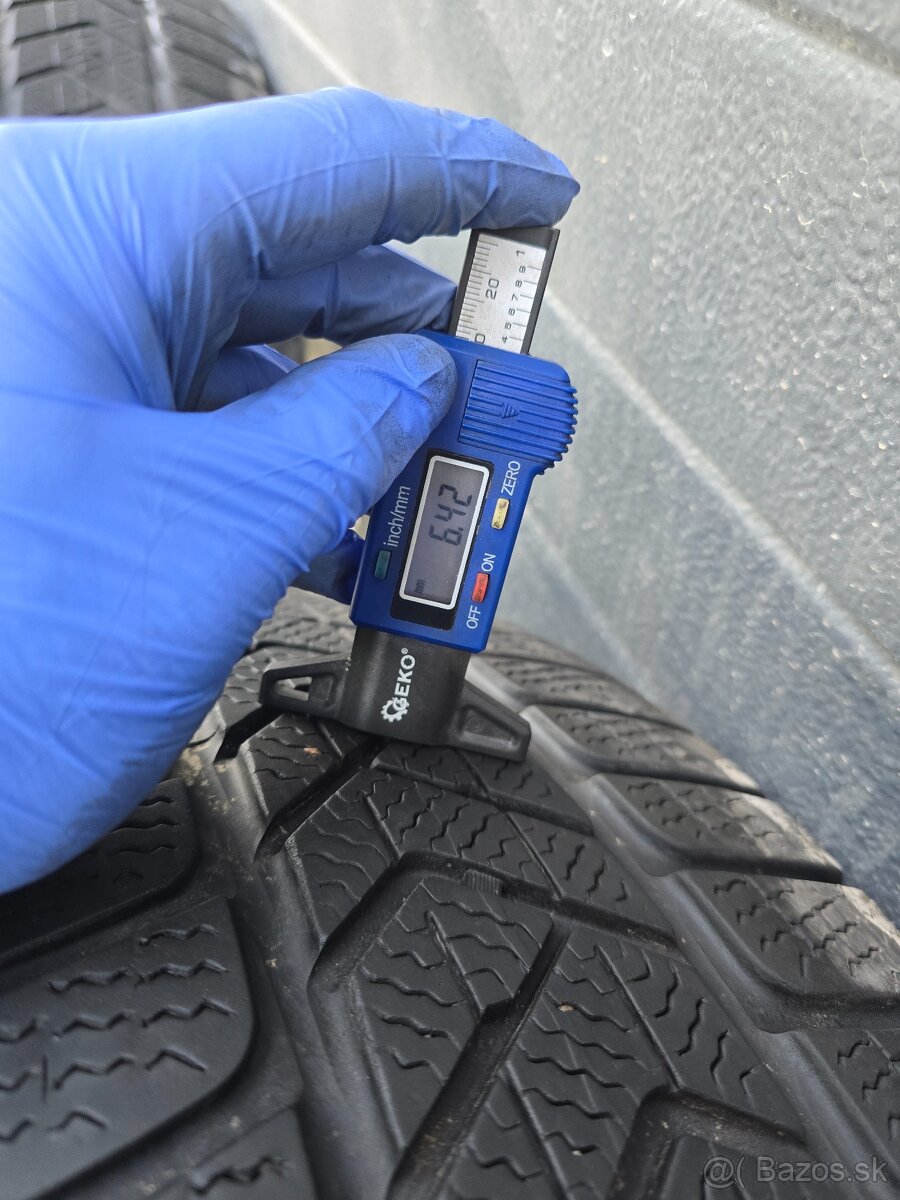 Zimná Sada BMW rad 6 GT/rad 7 +Pirelli 245/50 R18 - 6