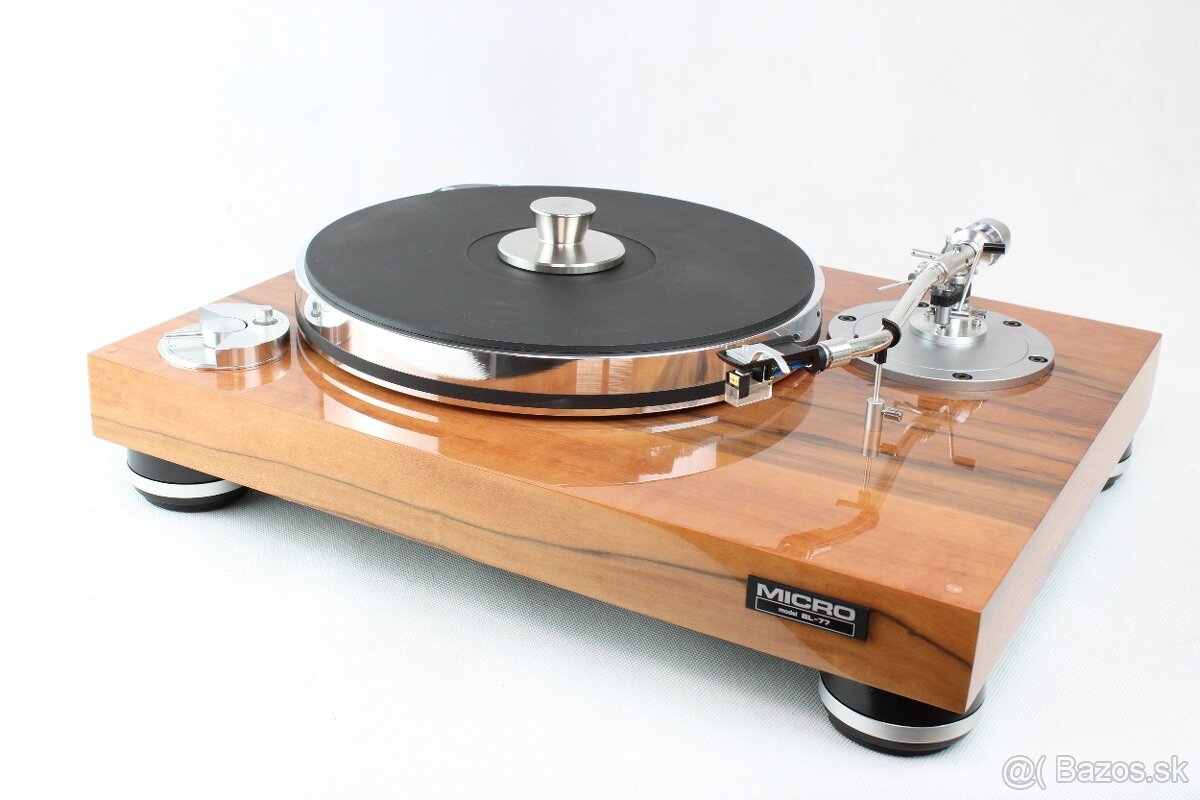 Gramofón Micro Seiki BL-77 + STAX UA-7 - 6