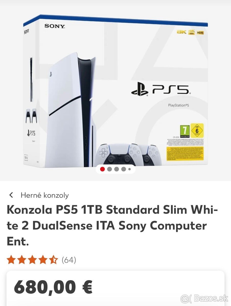 PlayStation 5 (Slim) - 1 TB + 2x dualsens NOVA - 6