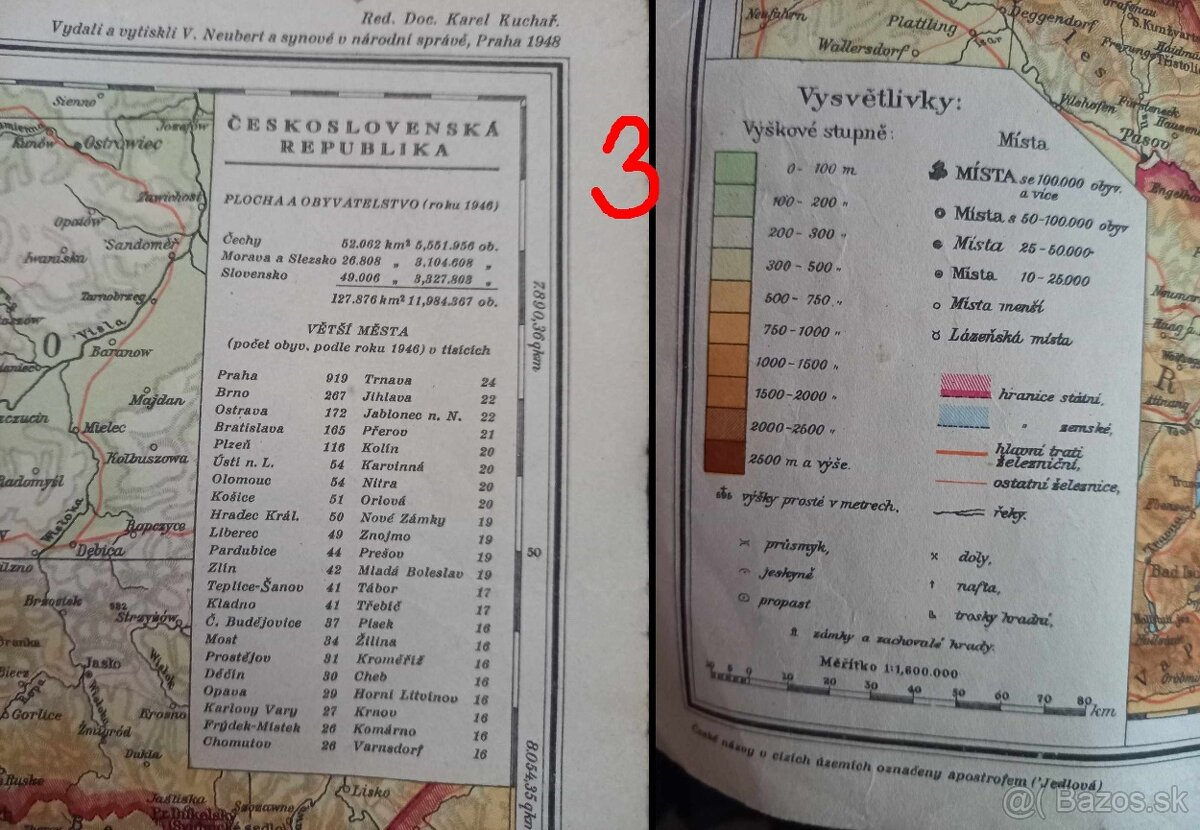 staré Mapy - ČESKOSLOVENSKO a PODKARPATSKÁ RUS - 6