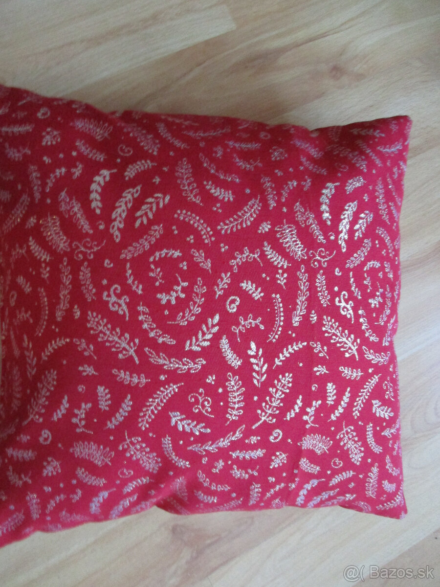 Vianočná obliečka so zlatým lurexom - 6