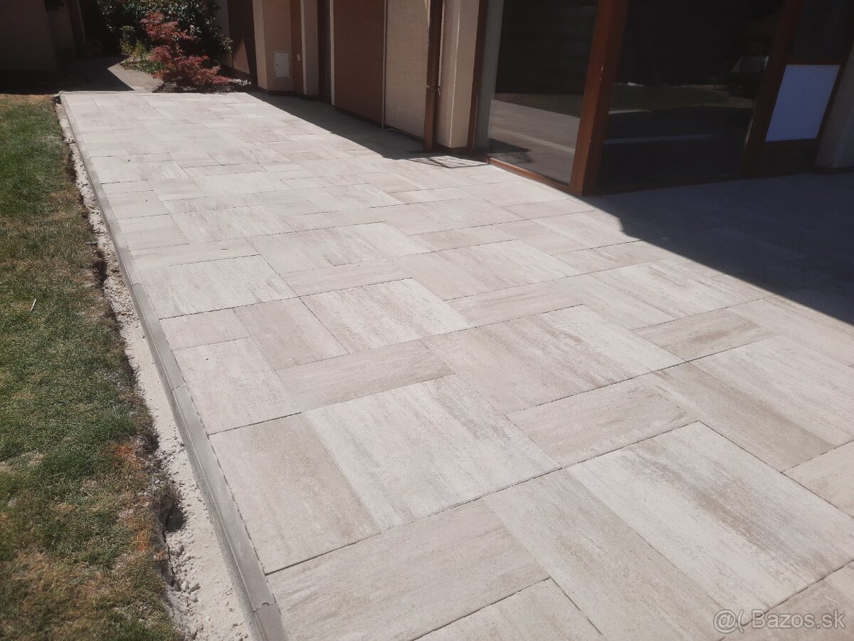 Pokládka zamkovej dlažby - 6