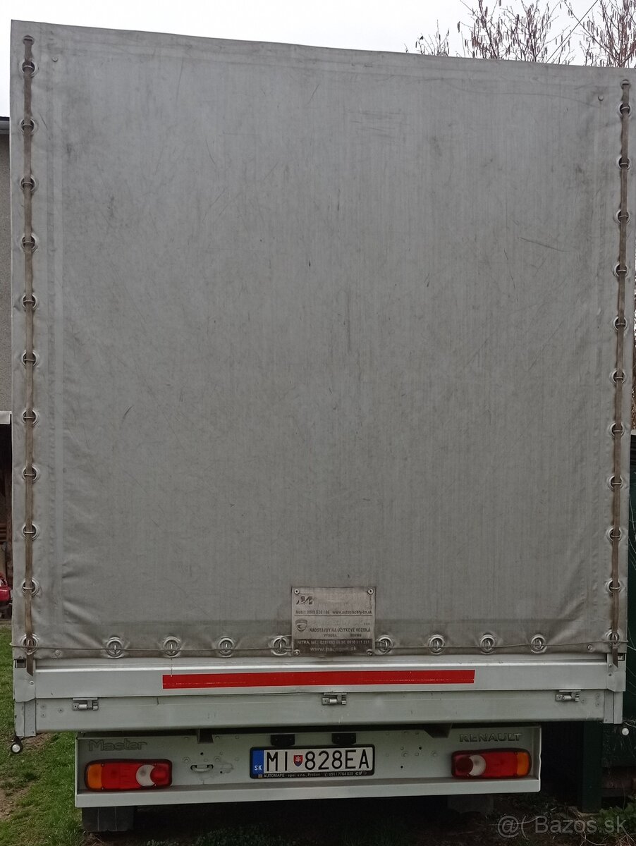 Renault MASTER 2,3 Valník Plachta +Spacia nadstavba - 6