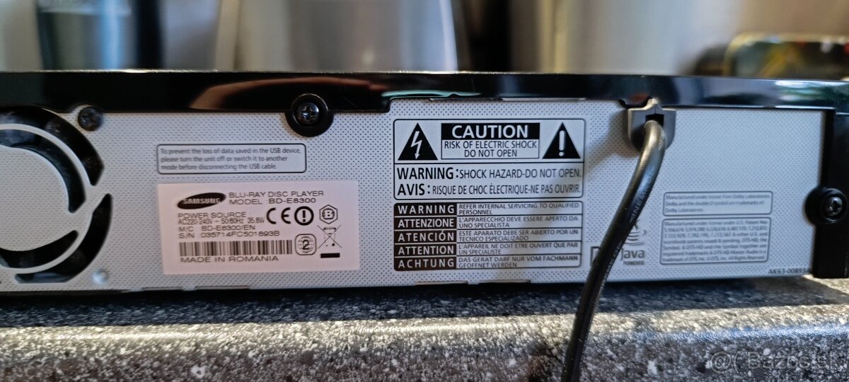 Predám HDD recordér s dig. TV tunerom + 3D Blu-ray prehrávač - 6