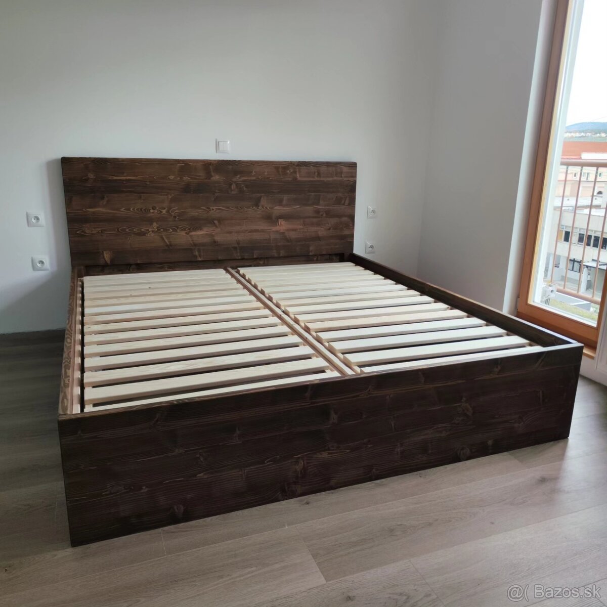 Predám manželské postele z masívu - 6