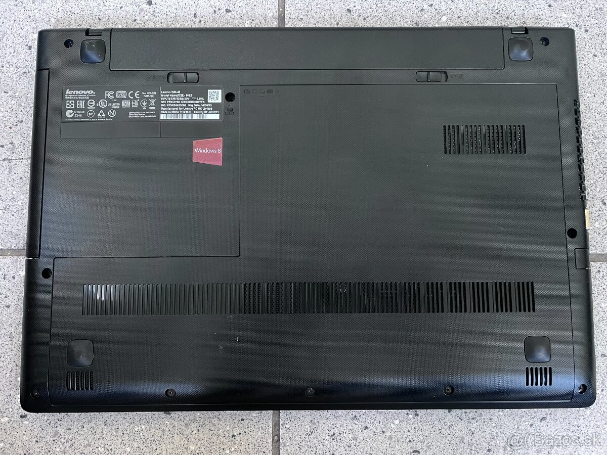 Lenovo G50 / AMD E1 / 4GB RAM / 128GB SSD / 15.6" - 6
