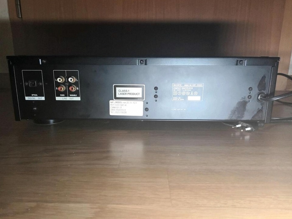 CD prehrávač Sony CDP-X55 ES - 6