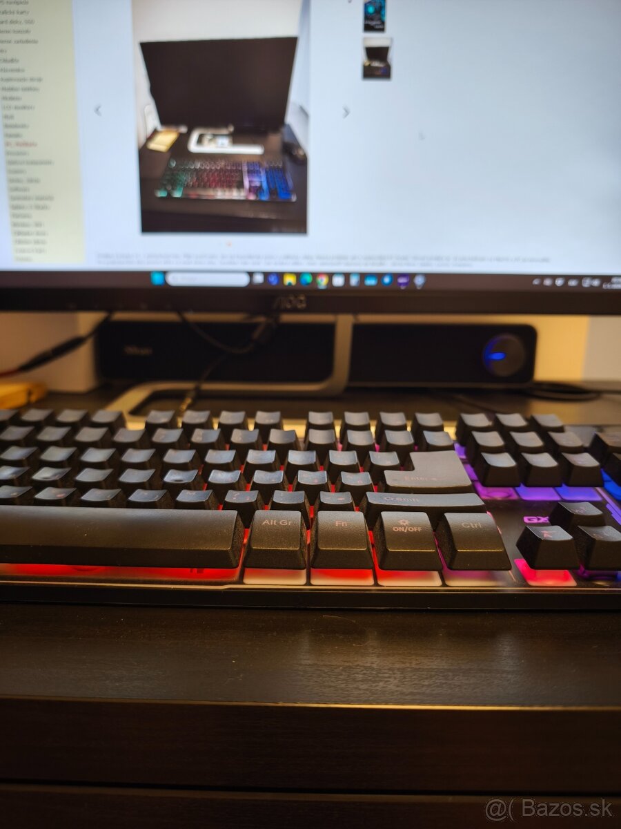 Predám herné PC + Monitor. Komplet cena € 650,- - 6